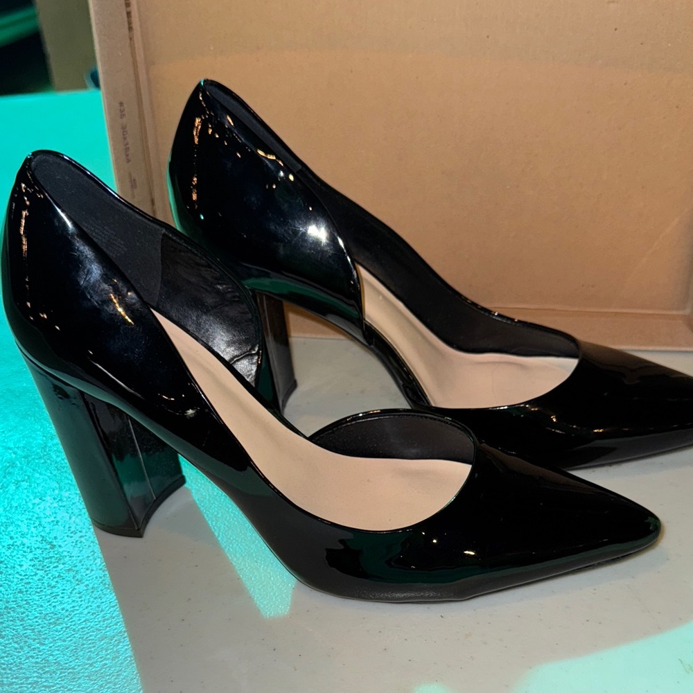 Nine West Women's Anisa9x Synthetic Pump Black - Size 9 1/2 M - New without box